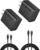 Anker iPhone 17/16 Charger, 2-Pack 20W Fast USB C Charger Block, for iPhone 16/16 Pro Max/15 Series/iPad Pro and More (Black, 2 Pack & 2 Cable)