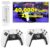 HRYYDS 2025 Retro Gaming Console Pro 4K HDMI with 40,000+ Built-in Classic Video Games – Plug & Play Game Stick for TV with 2 Wireless Controllers | 23 Emulator Support 64GB