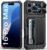 for iPhone 16 Pro Max Case Wallet, Built-in Card Holder (4-5 Cards), Slide Lens Cover, Military Drop Protection, Rugged Heavy Duty Men Women Protective Phone Case for iPhone 16 Pro Max, Black