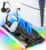 PS5/Slim/Pro Stand for Disc & Digital Console, PS5 Cooling & Charging Station with RGB Lights, PS5 Controller Charger Built-in 3 Level & AUTO Adjustable Fan, PS5/Slim/Pro Accessories Comes 3 USB Ports