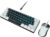 RedThunder 60% Gaming Keyboard and Mouse Combo, Ultra-Compact 61-Key RGB Backlit Mini Keyboard, Lightweight 7200 DPI Honeycomb Optical Mouse, RGB Wired Gaming Set for PC PS5 Xbox Gamer(Black-White)