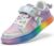DREAM PAIRS Girls Shoes Toddler Sneakers Rainbow Storybook Casual School Walking Footwear for Toddler/Little Kids