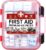 400 Pieces All-Purpose First Aid Kit – Organized Dual-Layer Wall – Professional Medical Kit for Home, Car, Camping, Travel, Office, Outdoor, Business & Sports