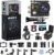 AKASO Brave 4 Action Camera 4K 30fps with 128GB MicroSDXC Card 20MP Ultra HD 131FT Waterproof Underwater Camera EIS WiFi Remote Control 5X Zoom Sport Cameras with Bicycle Accessories Kit Bundle
