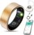 Smart Health Ring for Women Men Fitness Tracker with Heart Rate, Blood Oxygen, Blood Pressure, Sleep Monitoring, Step Counting, IP68 Waterproof for iOS and Android, No APP Fee, Xmas Gifts, Rose Gold 8