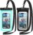 SYNCWIRE Waterproof Phone Pouch [2-Pack] – Universal IPX8 Waterproof Phone Case Dry Bag with Lanyard for iPhone 16/15/14/13/12 Pro XS MAX XR X 8 7 6 Samsung S25 S24 S23 and More Up to 7 Inches