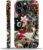 Compatible with iPhone 16 Pro Max Case – Dual-Layer Protection, Hard Shell with Silicone Interior,Slim Scratch Resistant Shockproof for Woman Men – Leopard Print Retro Collage