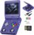 RG34XXSP Retro Handheld Game Console Linux 3.4 inch IPS Screen 720*480 5000+ Classic Games 64G Card RG 34XXSP Retro Gaming Console Handheld 3300mAh Battery Compatible with WiFi HDMI Bluetooth Purple