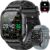 Smart Watch for Men Fitness Tracker: Military Waterproof Make Answer Call Digital Mens Watches Running Step Pedometer Smartwatch Android Phone iPhone Samsung Compatible Sleep SpO2 Heart Rate Monitor