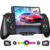 Gammeefy Switch Controllers Compatible with Nintendo Switch/Switch OLED, One-Piece Joypad Controller Replacement for Switch Pro Controller with 9 Lights Color, Turbo, Macro, KeyLinker APP, Game Boy Color
