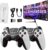 M22 Retro Gaming Console – with 30000+ Classic Games,Retro Game Stick with 8K HDMI,Plug and Play TV Game Console with Upgrade Dual Wireless Controllers Gift for Teen or Partner (White)