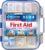 First Aid Only 91247 OSHA-Compliant First Aid Kit, All-Purpose 100-Person Emergency First Aid Kit for Business, Worksite, Home, and Car, 335 Pieces