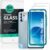 Ibywind for Oppo Reno 6 5G Screen Protector,2 Pack,9H Hardness Tempered Glass and Camera Lens Protector,with Alignment Frame,Full Coverage,Bubble Free,Fingerprint Unlock,Scratch Resistant