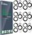 Ferilinso [6 Pack] Camera Lens Protector for iPhone 14 Pro Max iPhone 15 Pro Max iPhone 14 Pro iPhone 15 Pro Accessories camera screen Cover 9H Glass Unbreakable Protection Case Friendly