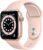 Apple Watch Series 6 (GPS, 40mm) – Gold Aluminum Case with Pink Sand Sport Band (Renewed)