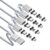 ZBF Magnetic Charging Cable 3A Fast Charging (4-Pack, 3.3/3.3/6.6/6.6 ft) 3 in 1 Magnetic Phone Charger, 480Mbps Data Transfer, USB A to Type C Charger Cable USB-C/Iproduct Micro USB Device – Silver