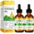 2PACK Vitamin E Oil for Face,100% Pure Vitamin E Oil,Organic Pure Vitamins E Oils,75,000 IU for Plump Skin,Body – Natural Antioxidant for Dryness, Wrinkles, Scars & Stretch Marks