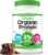 Orgain Organic Vegan Protein Powder, Creamy Chocolate Fudge – 21g Plant Protein, 6g Prebiotic Fiber, Low Net Carb, No Lactose Ingredients, No Added Sugar, Non-GMO, For Shakes & Smoothies, 2.03 lb