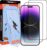 chubbycable 2PCS ChubbyShield Ultra for iPhone 16 Pro Max HD Tempered Glass Screen Protector, Ultra-easy Install Box, Auto Dust-Elimination & Bubble Free