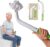 Toilet Aids for Wiping – 14.5” Wipe Assist for Toileting for All People with Range of Motion Limitations – Toilet Wiper Reacher Aid/Toilet Paper Extender for Holding Tissue & Personal Hygiene Products