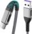 Durcord USB C Cable, Upgarded 2Pack 10ft Fast USB Type C Charging Cable for Android/Phone/Pad/Laptop, Type C Charger Braided USB Cable Compatible withi Phone 17/16/15/Pro/Plus/Max/Sam.Sung-Silver
