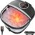 Collapsible Foot Spa Bath with Heat,Foot Massager with Two Side Supports,Leakage Protector,Temperature Control,Bubbles,Red Light,Timer,Feet Spa Tub,Feet Soaker,Gifts (Black)