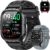 Smart Watch for Men Fitness Tracker: Waterproof Military Digital Mens Watches Running Make Answer Call Smartwatch Android Phone iPhone Samsung Compatible Sleep SpO2 Heart Rate Monitor Step Pedometer