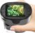1000X Handheld Microscope for Kids 4K 2.0″ Screen Rechargeable Mini Pocket Digital Microscopes w/Slides Kit Portable Edu Gift Age 4-6 8-12 Children Students (Grey)