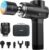 Percussion Massage Gun Deep Tissue with Heat and Cold, Portable Handheld Muscle Massager, Percussion Back Body Masajeador 12mm Amplitude for Athletes, Runner, Gifts for Men Women