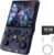 R36MAX Retro Gaming Console, Retro Handheld Games Console with 64GB TF Card, Portable Hand Held Open Source Linux System, 4.0 inch IPS HD Screen Video Game Consoles, 4000mAh Battery (Gray)