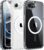 FNTCASE for iPhone 16e & iPhone 17e Case Clear: Magnetic Phone Cases with Screen Protector Compatible with Magsafe Anti Yellowing Shockproof Protective Transparent Cell Phone Cover (A-Clear)
