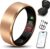 Smart Health Ring 2.0 for Women Men, Slim Scratch & Fingerprint Resistant Design,Efficient Chip Fitness Tracker, Monitors Heart, Blood Oxygen & Pressure, Sleep, Steps, Waterproof, Xmas Gifts, RG 8