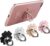 Cell Phone Ring Stand Finger Ring Holder 360 Rotation Phone Holder Ring Grip Compatible with Apple iPhone Samsung and Other Smart Phones or Phone Case 4-Pack