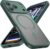 ImpactStrong Magnetic Guard Designed for iPhone 17 Pro Max Case [Camera Protection] [Military Grade Drop Tested] [Compatible with MagSafe] Slim Translucent Matte Phone Case (6.9″) – Dark Green