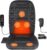 Back Massager with Heat,Heated Seat Cover Cushion with 5 Vibrating Massage Nodes Chair Pad for Pain Relief Home Office Use