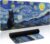 Starry Night Cat Gaming Mouse Pad Large Desk Mat Extended Keyboard Mouse Pad Anime Mousepad with Non-Slip Base and Stitched Edge Mouse Mat Desk Pad 31.5 x 11.8 Mouse Pads for Desk Home Office Gaming