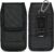 ykooe Cell Phone Holster Compatible with iPhone 16/15/14/13/12 Pro Max & Plus,17 Air Models – Belt Clip and Card Holder, Black, XL