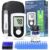 Riroga Blood Glucose Monitor Kit with 50 Glucometer Strips, 50 Lancets, 1 Blood Sugar Monitor,Blood Sugar Test Kit for Home Use,Travel Case for Blood Glucose Monitor Kit,Lancing Device, No Coding