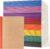 feela 56 Pack Composition Notebooks Bulk, Kraft Cover Lined Blank College Ruled Composition Travel Journals with Jewel Tone Spines For Women Students, 60 Pages, 8.3”x 5.5”, A5, 8 Vintage Colors