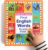 My First English Words Sound Book for Kids Ages 3-6, Interactive Toddler Books with 470+ Words & 21 Themes, Electronic Educational Toys for Boys & Girls, Speech Therapy Activities