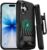 MOTIVE for iPhone 17 Case with Belt Clip, Rugged Dual-Layer, Shockproof 17 iPhone Holster case Belt Clip, Slim Wireless Charging Compatible, Durable Kickstand, 6.3” | Ranger v2 Series
