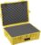 Condition 1 25″ Large Waterproof Hard Case Model 839 with Foam, Portable Protective Storage Box for Travel, Hunting, Military, Tactical, Made in USA, 24.50″x 19.46″x8.41″ Yellow