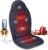 Snailax Vibration Back Massager with Heat, Massage Seat Cushion with 6 Vibrating Motors and 2 Heat Levels, Massage Chair Pad for Home Office use, Gifts for Him Her