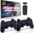 Retro Game Console, Wireless Retro Console, Plug & Play Video TV with 25000+ Built-in, 4K HDMI Output, and 2.4GHz Wireless Controller, 9 Classic Emulators
