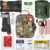 EVERLIT Emergency Trauma Kit, CAT GEN-7 Tourniquet 36″ Splint, Military Combat Tactical IFAK for Critical Wounds First Aid, Gun Shots, Severe Bleeding Control (Camouflage)