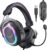 FIFINE Wired USB Gaming Headset: 7.1 Surround Sound – Vibrant Customizable RGB – Game/Chat Balance, Gamer Headphone with Noise Canceling Mic for PC, PS5/PS4, Laptop, Mac – AmpliGame H13BP