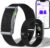 Smart Bracelet for Men Women, Fitness Tracker with Free App, 24/7 Auto Heart Rate/SpO2 Monitor, Sleep Stress Tracking Smart Health Wristband, 120+ Sports Modes with Extended Armband, IP68 Waterproof