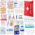 First Aid Kit for Home Car Travel 107 Piece Emergency Kits for Hiking Camping Small Trauma Kit for Boat Vehicle Lightweight Compact Pocket Aid Kit for Sports Outdoor Survival