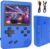 Retro Handheld Games Console Built-in 400 Video Games, Portable Handheld Emulator with 3.0″ HD Screen and Rechargeable Battery, Support Connection to TV and 2 Players, Gifts for Boys and Girls (Blue)