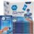 MED PRIDE Disposable Instant Cold Packs for First Aid, Pain Relief, Swelling, Sprains, Injuries, No Freezer Needed (6×9 Inch (Pack of 24) Clear)